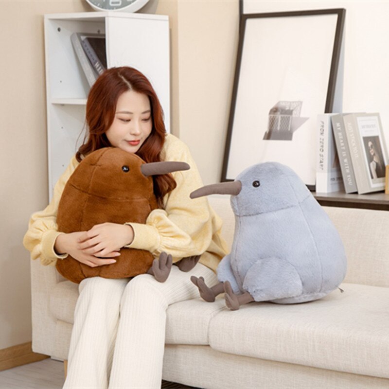 Adorable Chunky Kiwi Bird Plush Toy - Perfect Cuddle Companion!