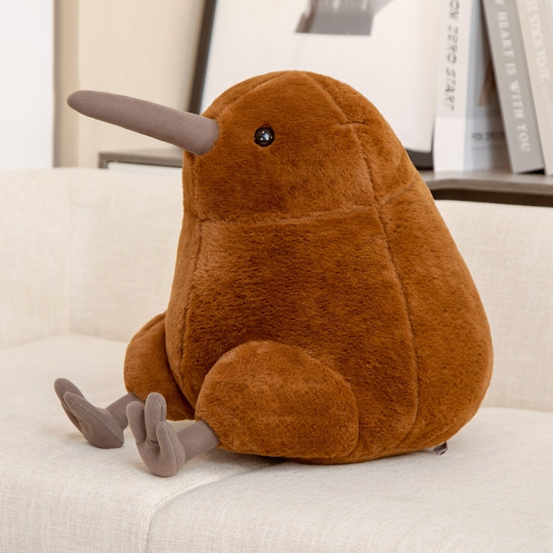Adorable Chunky Kiwi Bird Plush Toy - Perfect Cuddle Companion!