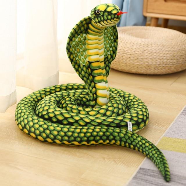 Giant 90" Cuddly Soft Snake Plush Toy