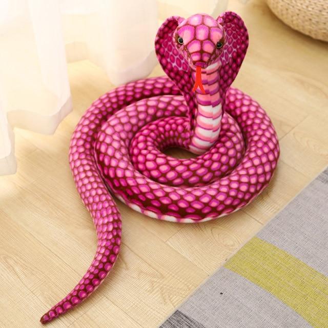 Giant 90" Cuddly Soft Snake Plush Toy
