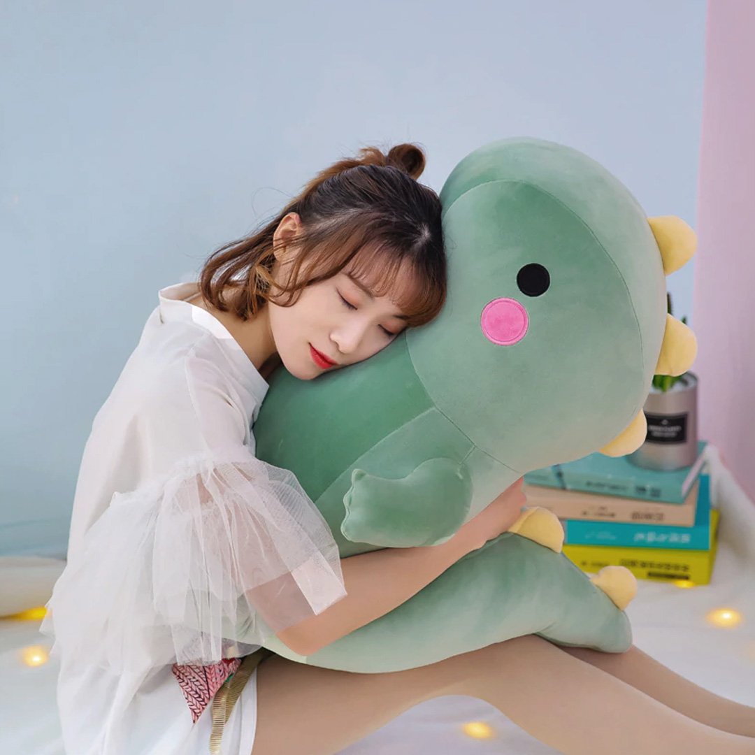 Dino Family Plushies: Taco, Taki & Tabi - Cuddle Up with These Adorable Dinosaurs!