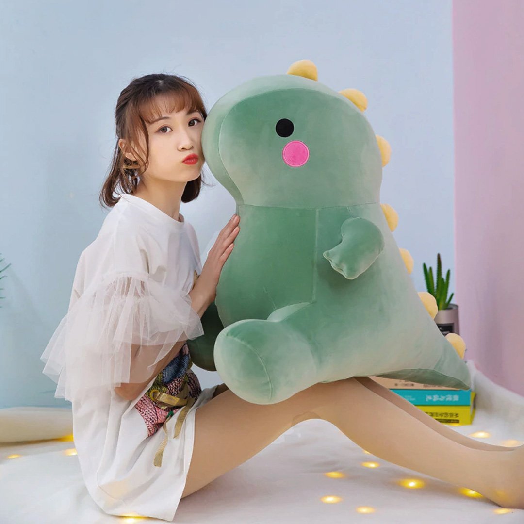 Dino Family Plushies: Taco, Taki & Tabi - Cuddle Up with These Adorable Dinosaurs!