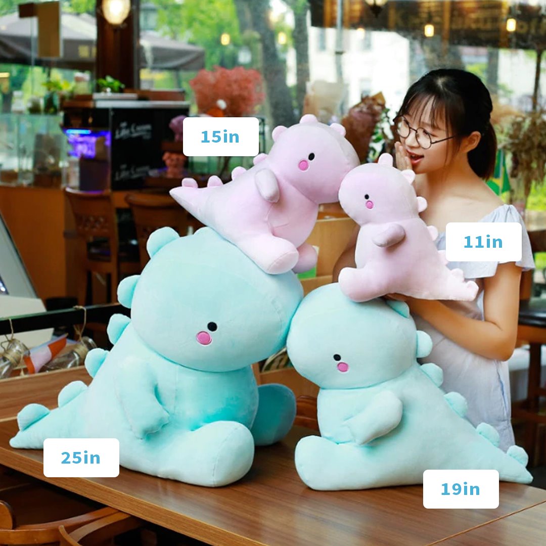 Tato & Tate Adorable Kawaii Dino Plushies for All Dino Lovers!