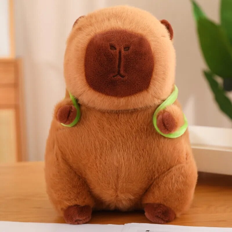 Charming Capybara Turtle Backpack Plush Toys