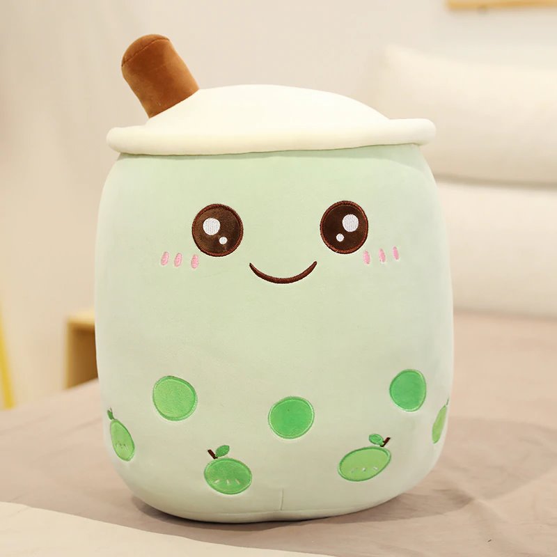 Delightful Bubble Tea Family Plush Fruit Collection