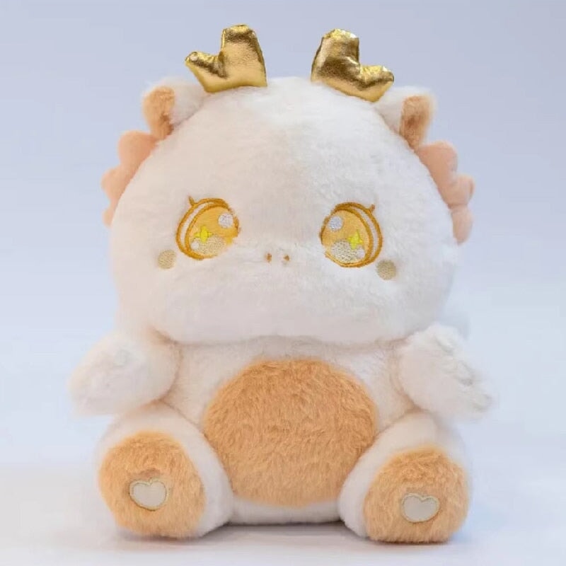Cuddly Plush Family of Fluffy Baby Dragons