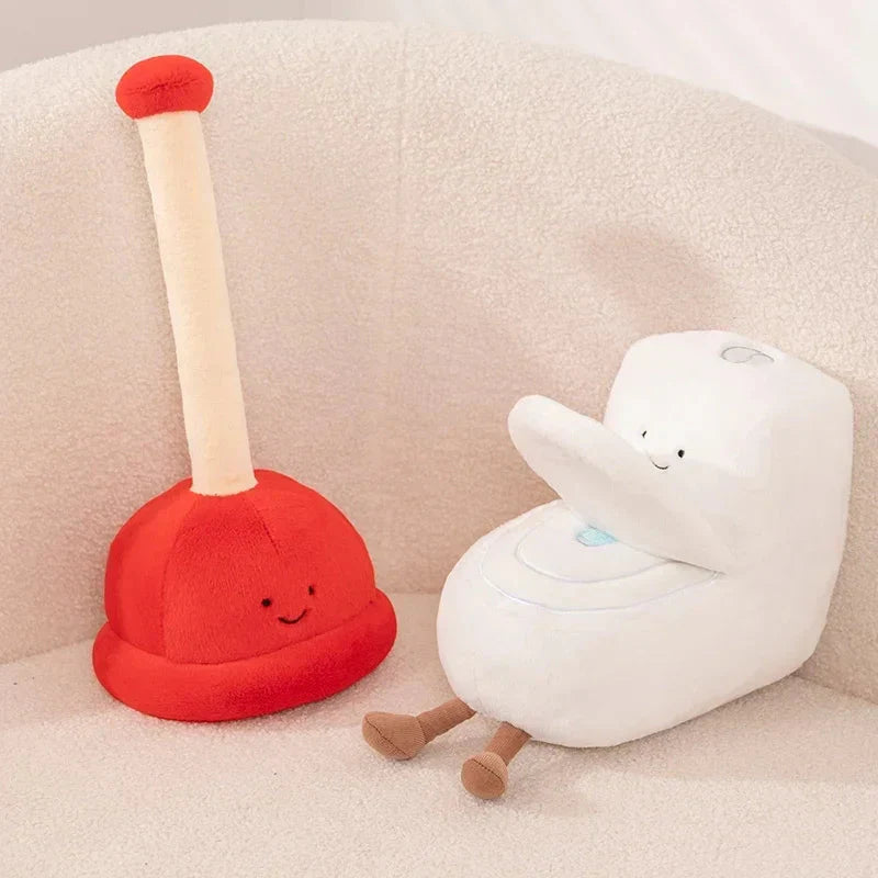 Ultimate Toilet Buddies Plushie Collection: Fun Poop Tissue Plunger Toys!