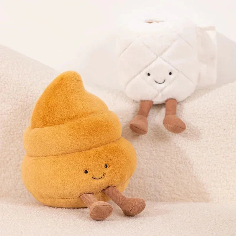 Ultimate Toilet Buddies Plushie Collection: Fun Poop Tissue Plunger Toys!