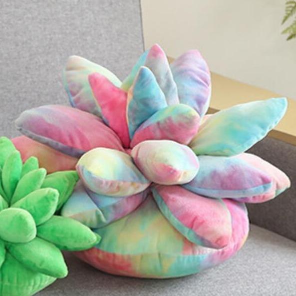Vibrant Plush Squad of Succulent Cuteness
