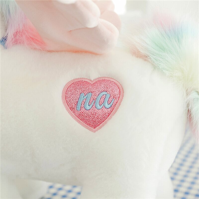 Magical White Unicorn Pony Plush Toy - The Dreamy Companion!