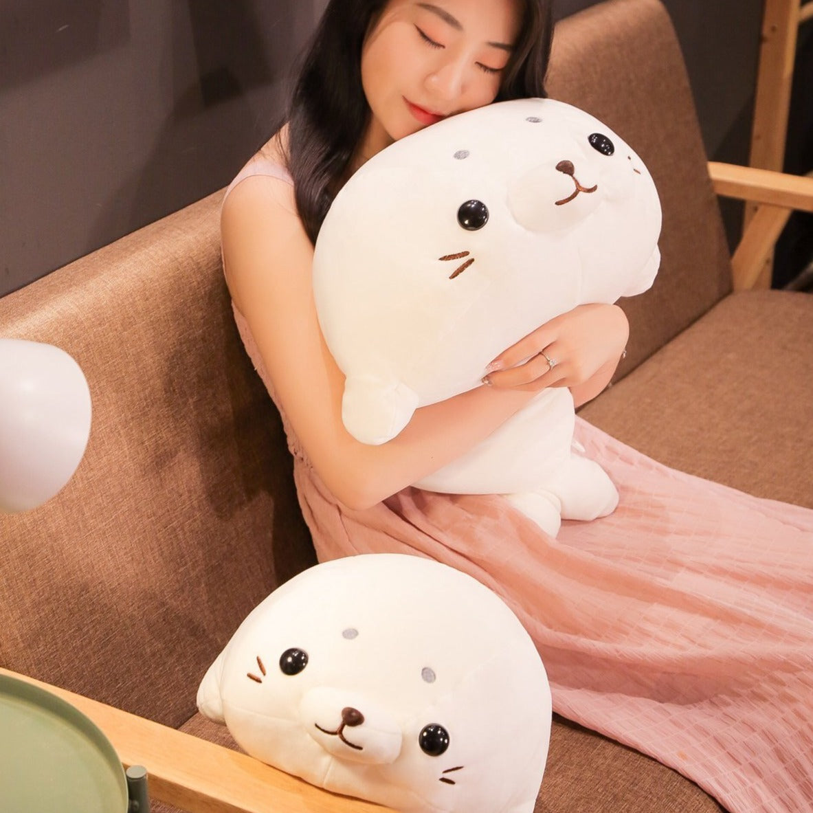 Adorable White Seal Plush Toys
