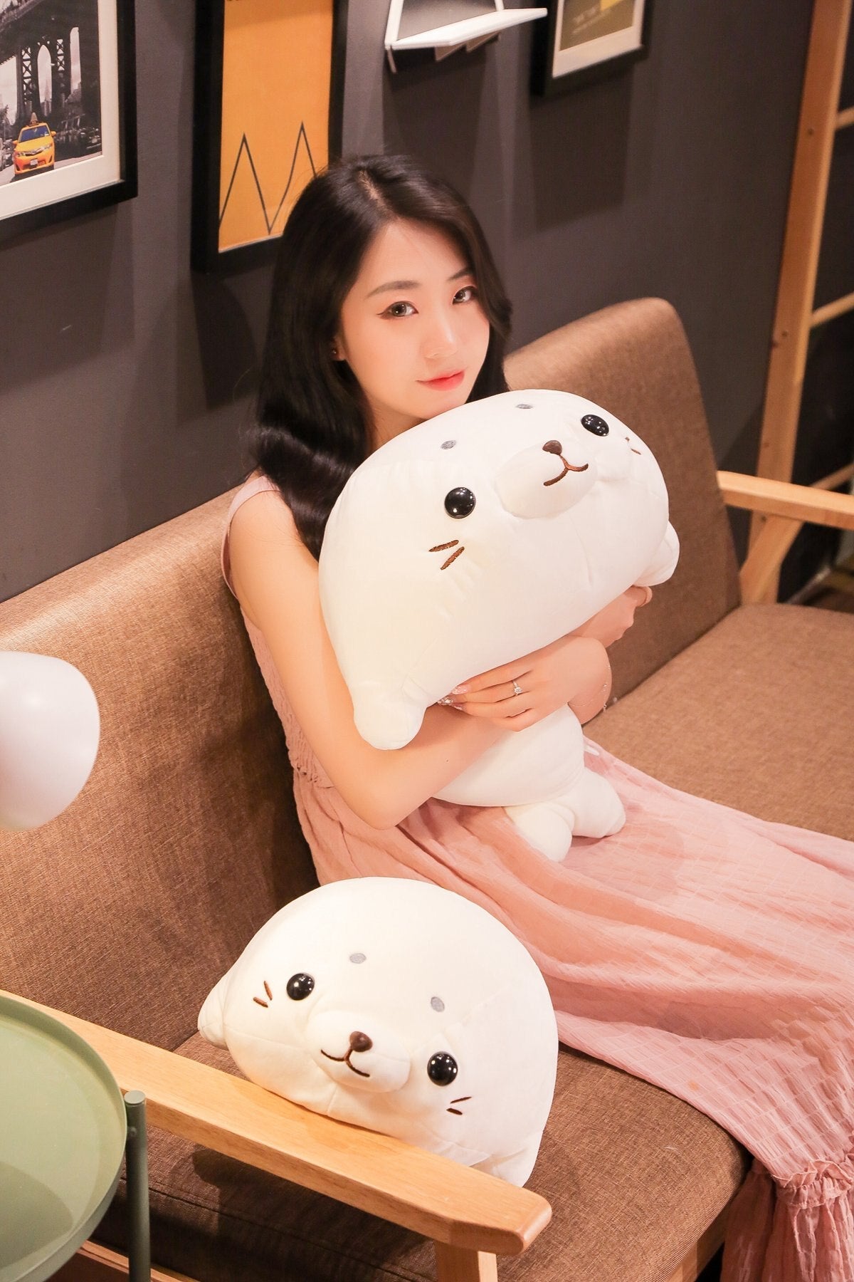 Adorable White Seal Plush Toys