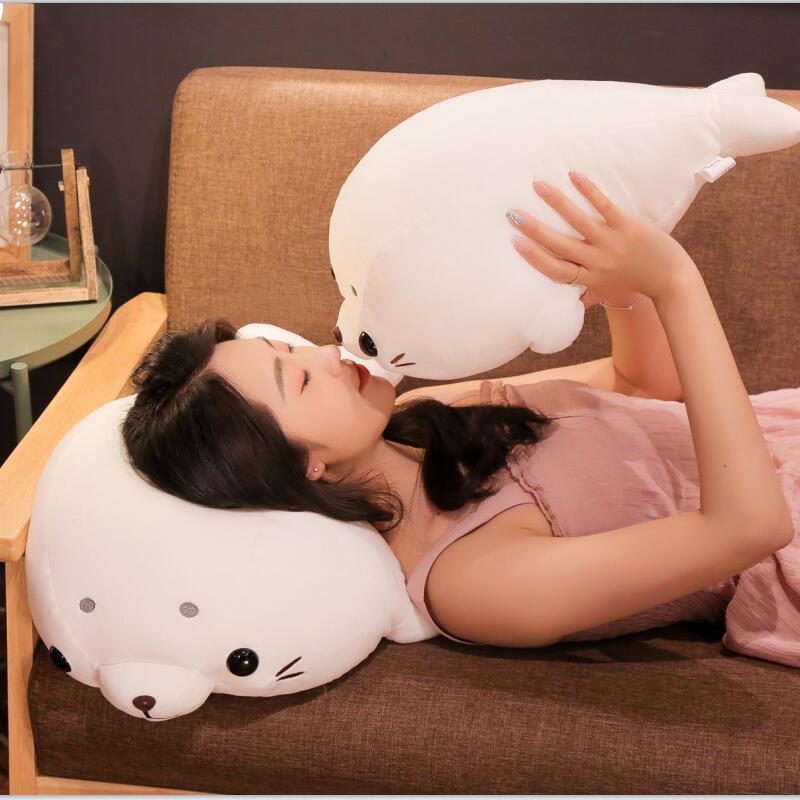 Adorable White Seal Plush Toys