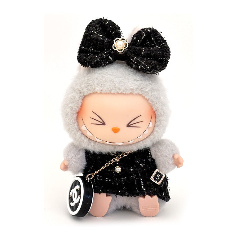 Fashion Dress - Black Chanel Style Skirt + Bow + Chanel style bag (Pre-order 1-2 week arrive)