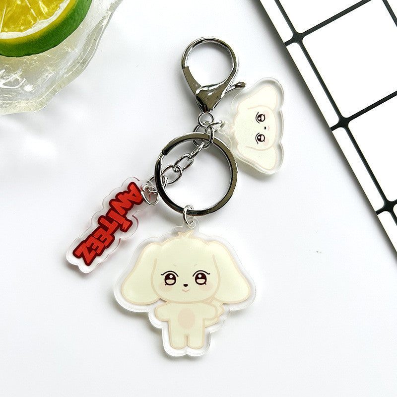 Ateez Aniteez Keychain