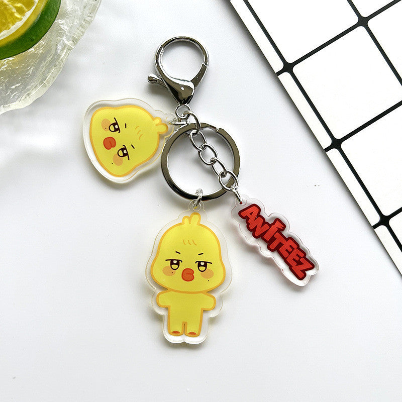 Ateez Aniteez Keychain