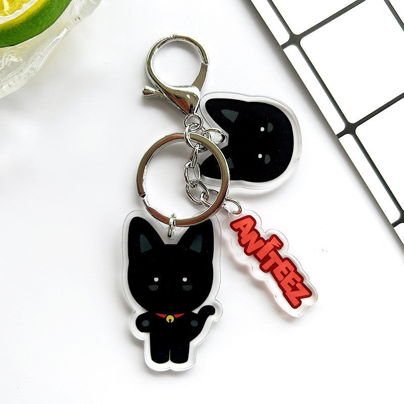 Ateez Aniteez Keychain