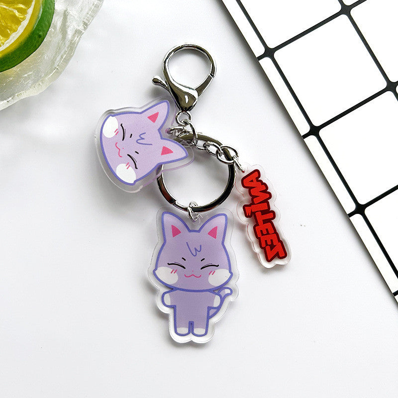 Ateez Aniteez Keychain
