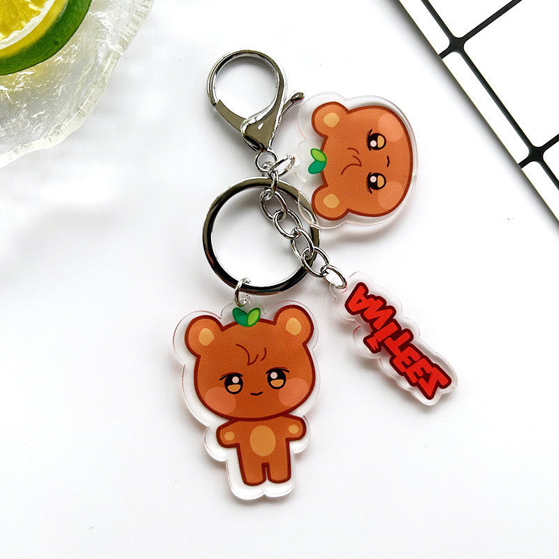 Ateez Aniteez Keychain