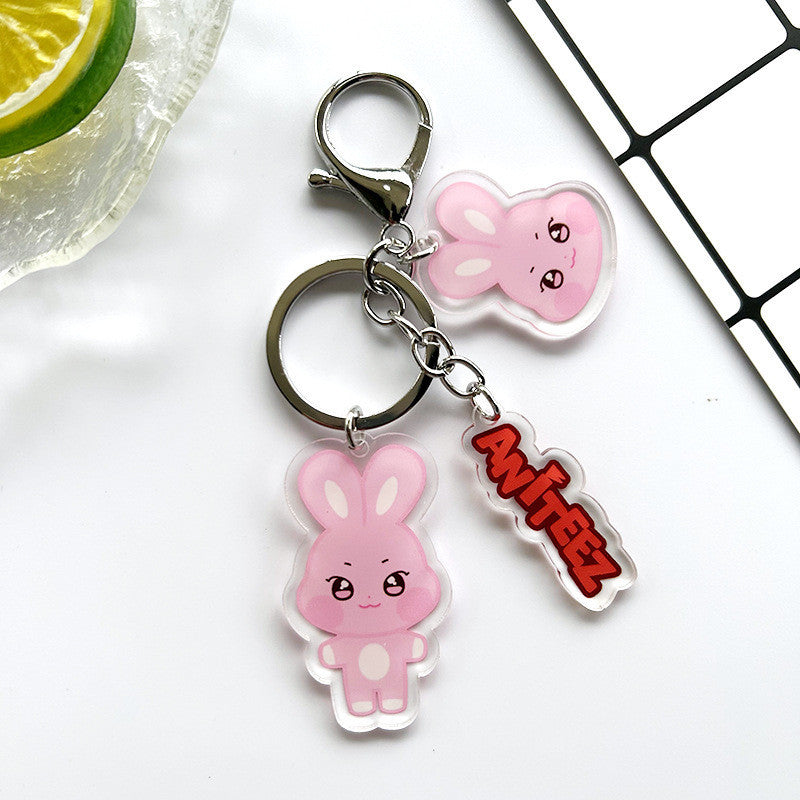 Ateez Aniteez Keychain