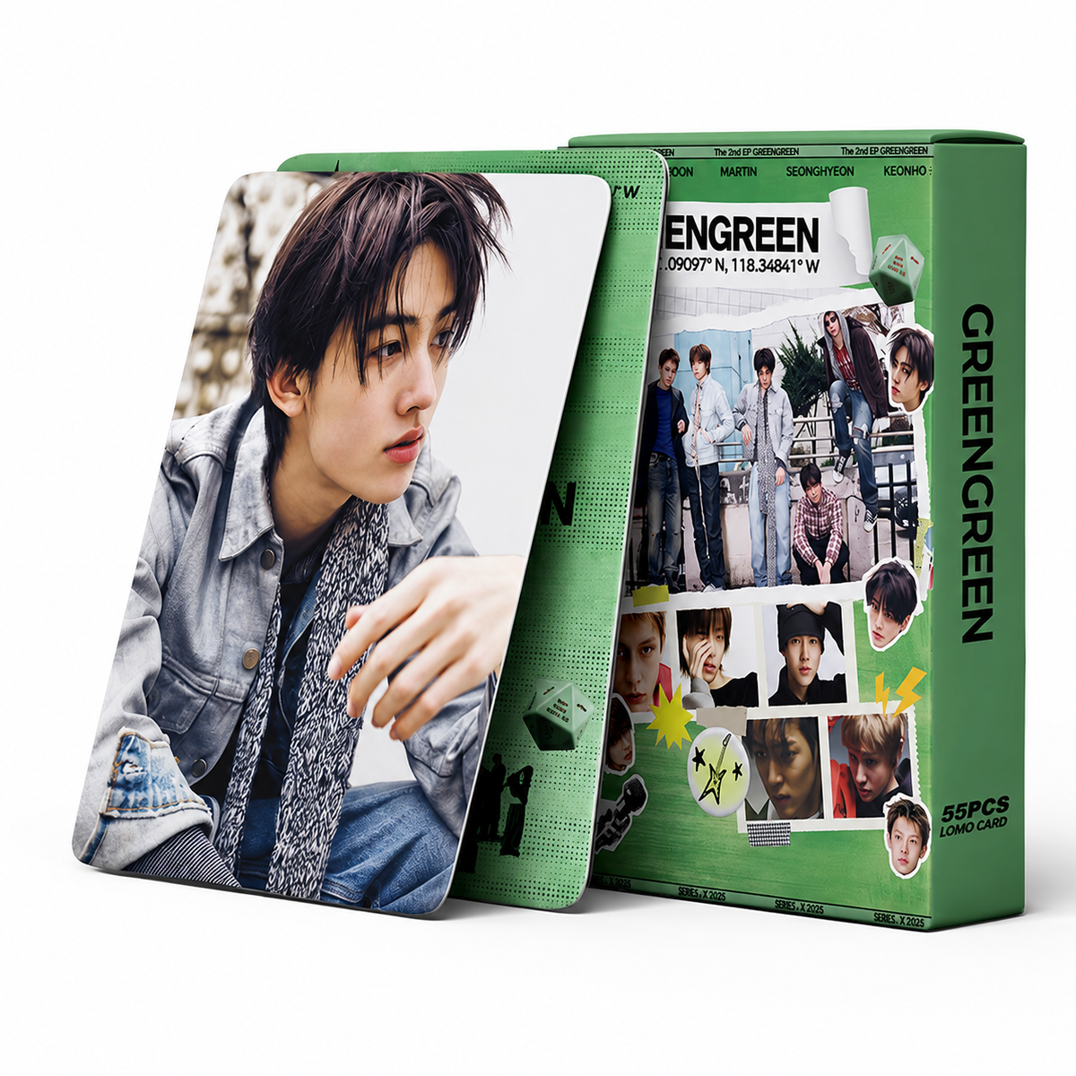 CORTIS GREENGREEN Lomo Cards (55 pcs)