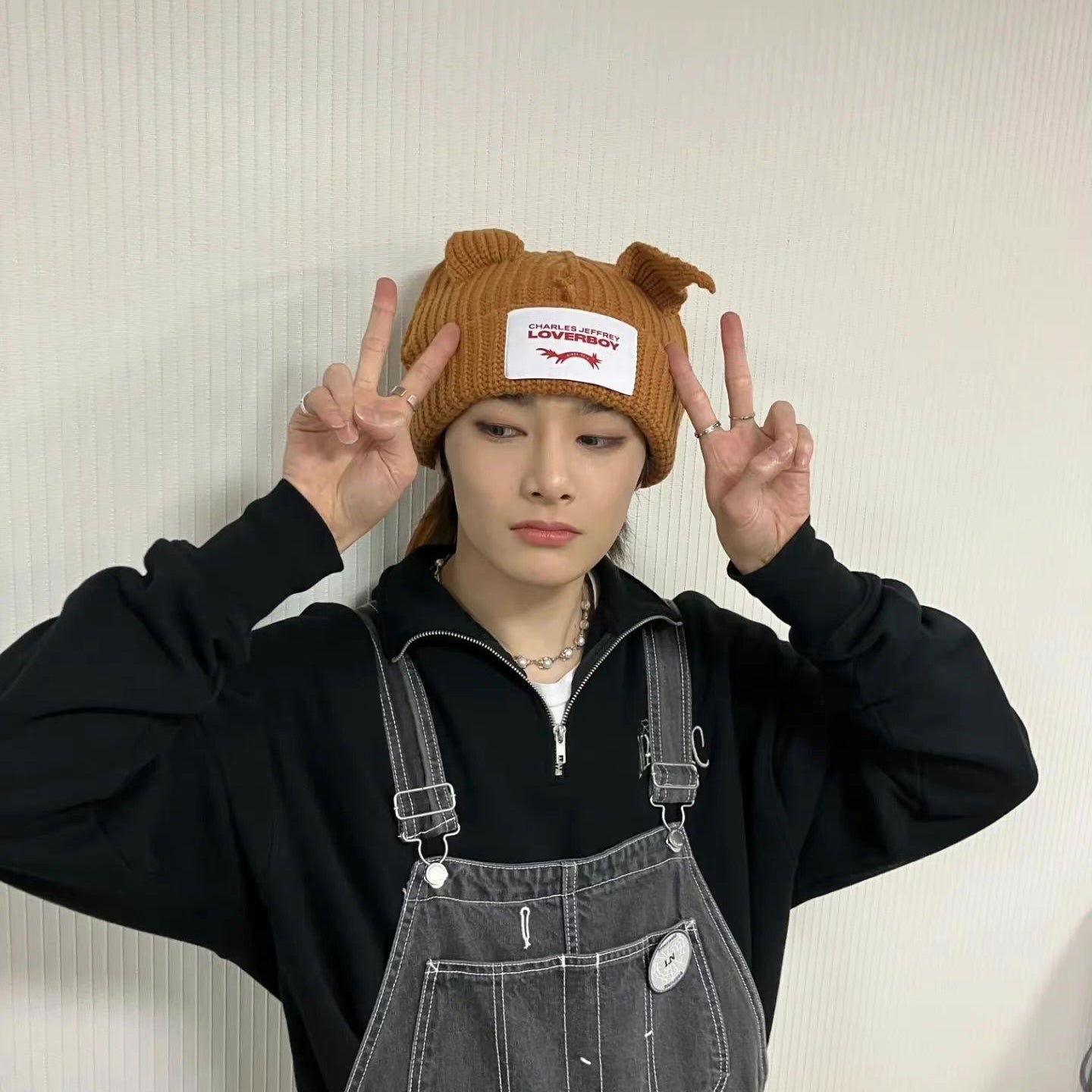 Cute Cat Ears Knitted Hat Beanie