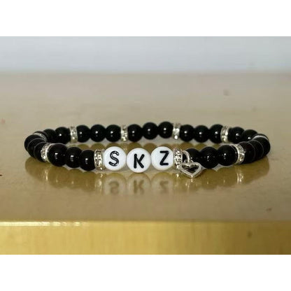 SKZ Compass Necklace Bracelet Ring Earrings Set