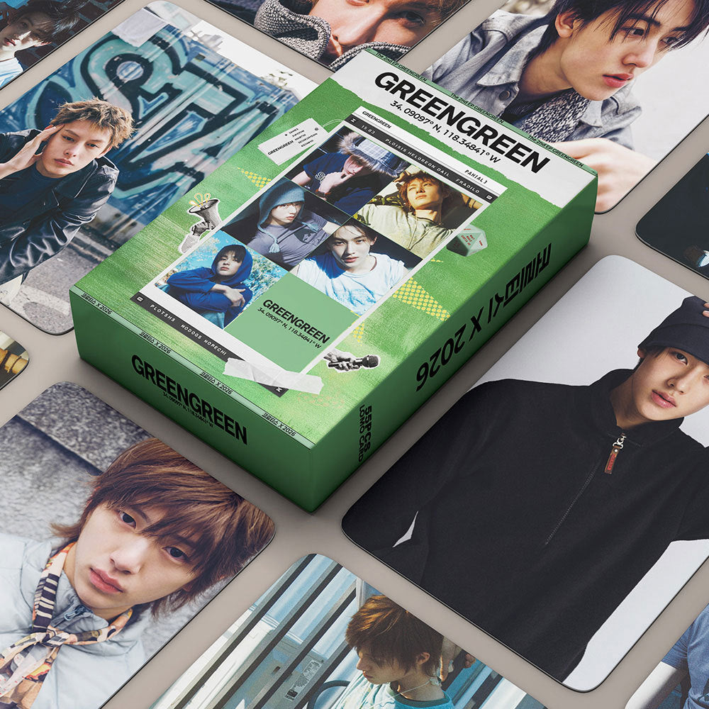 CORTIS GREENGREEN Lomo Cards (55 pcs)