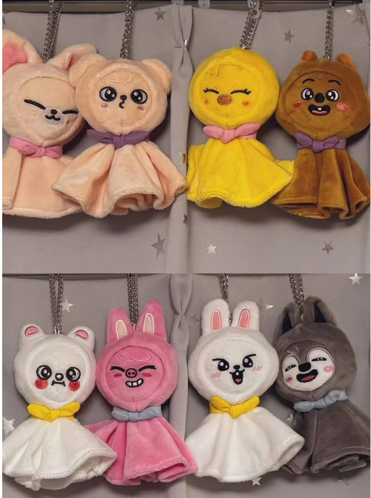 [NEW] Stray Kids [5th Fanmeeting SKZ 5'CLOCK] SKZOO 10cm Blanket Plush