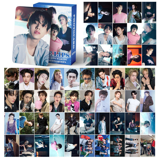 CORTIS BLUE LIPS Lomo Cards 55pcs/set