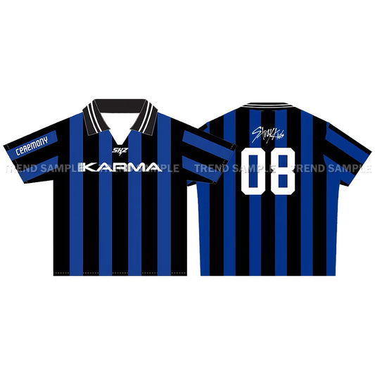 [NEW] STRAY KIDS - KARMA SOCCER JERSEY