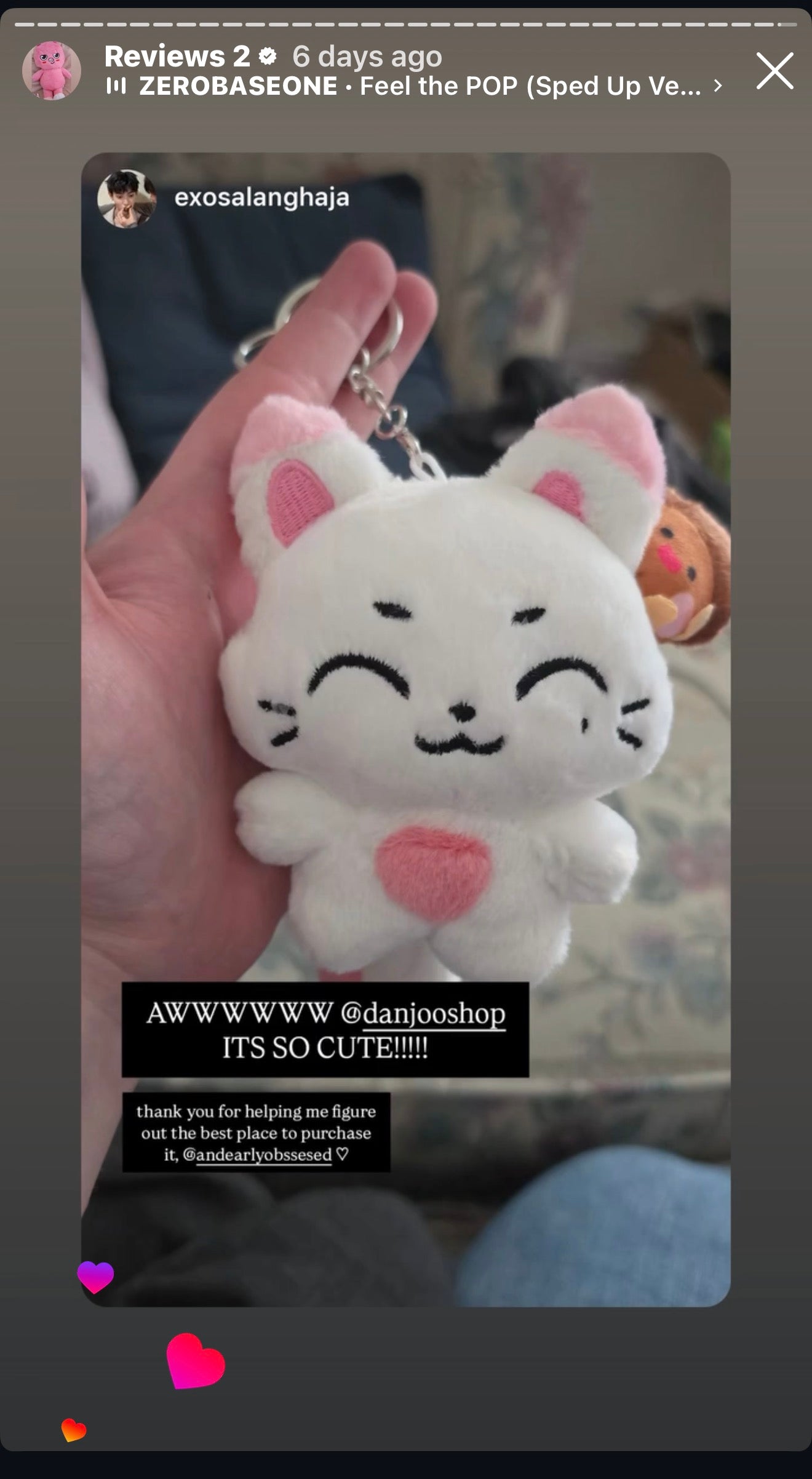 [NEW] ENCHIN ENHYPEN PLUSH KEYRING [BUY 1 GET 1 FREE]