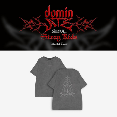 SKZ GREY DOMINATE TOUR 2025 T-SHIRT