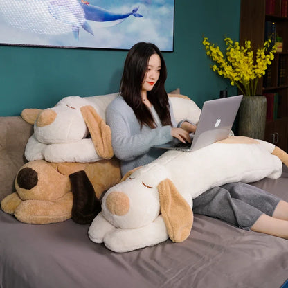 Extra-Large Adorable Fluffy Spotty Dog Stuffed Animals