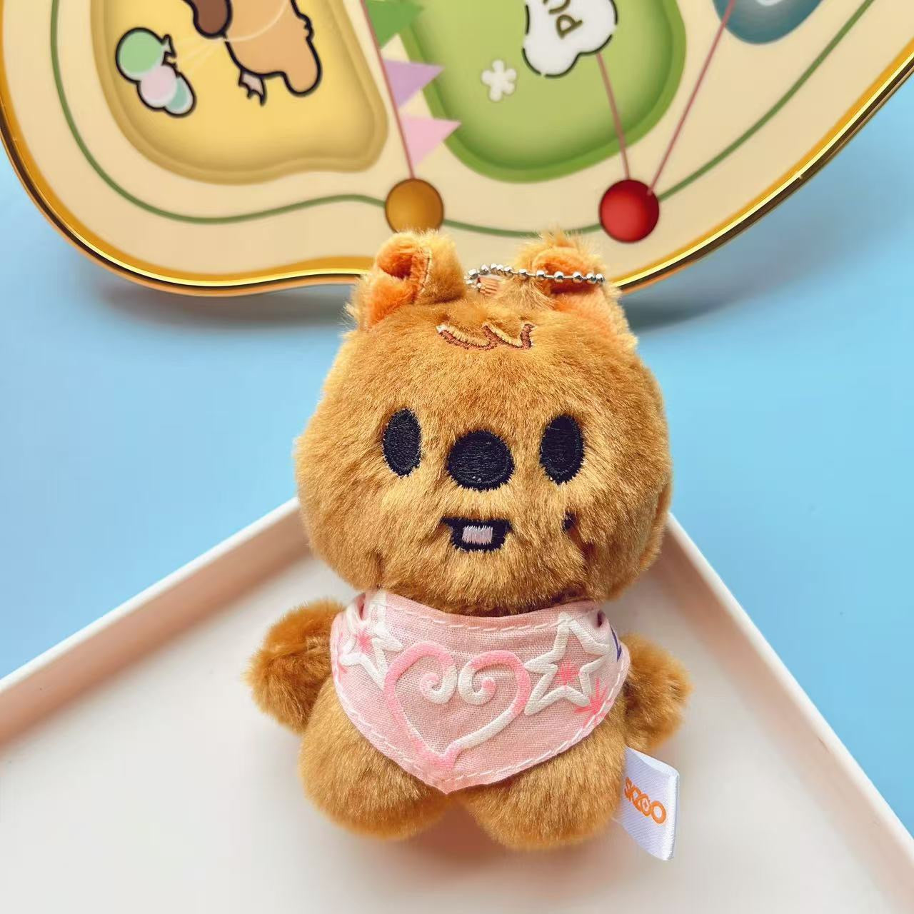 スキズ　SKZOO テディベア ぬいぐるみ 5'CLOCK ジニレット スキズ straykids 5'clock 10cmぬい ジニレット ヒョンジン