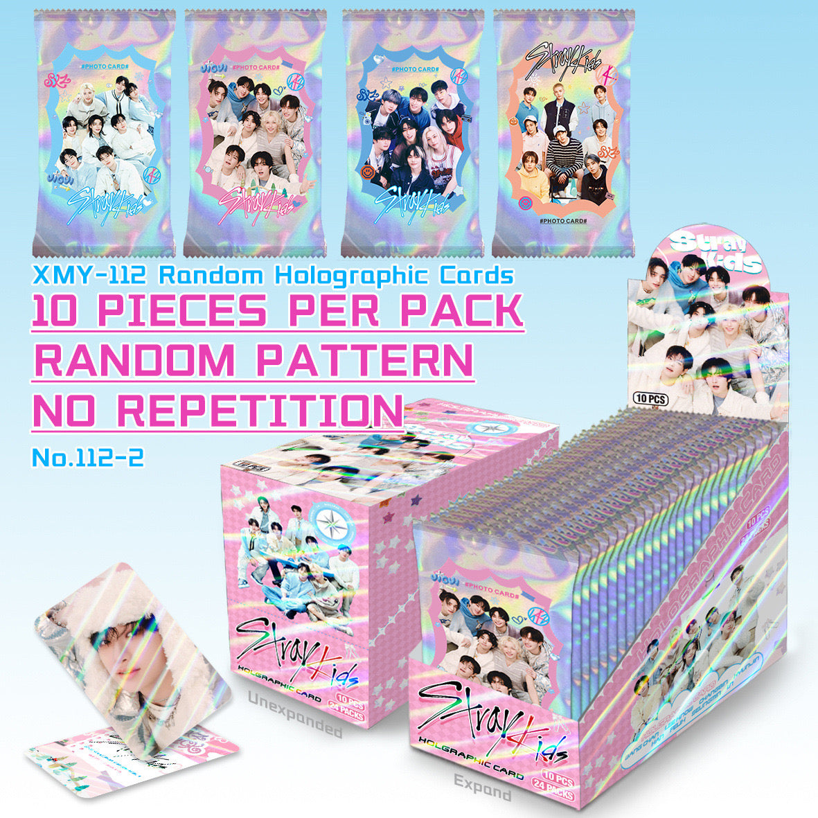[NEW CONCEPT] SKZ BLIND BOX PHOTOCARDS 10 PCS
