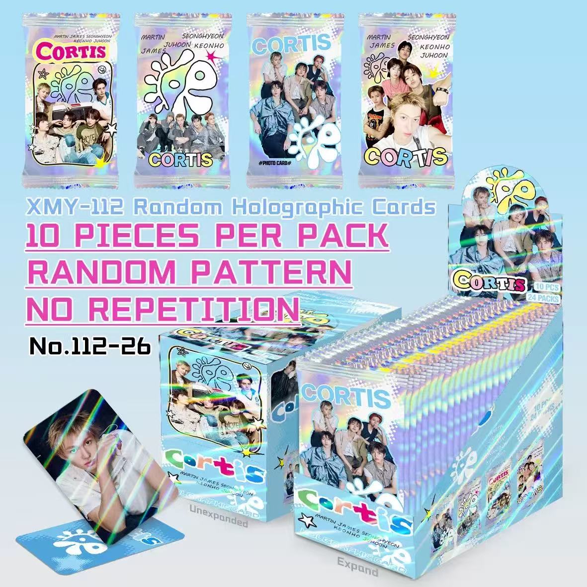 [NEW CONCEPT] CORTIS BLIND BOX PHOTOCARDS 10 PCS