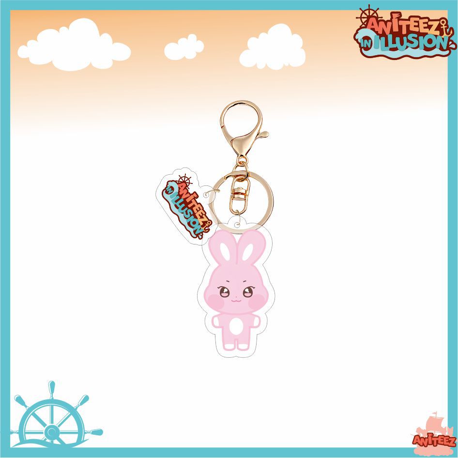 [NEW] Ateez Aniteez Illusion Acrylic Keychain