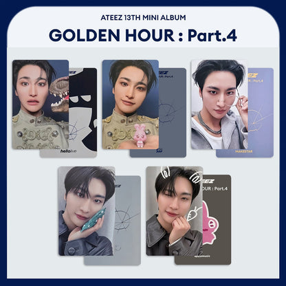 [NEW] Ateez Golden Hour Part 4 Photocards (By Member)