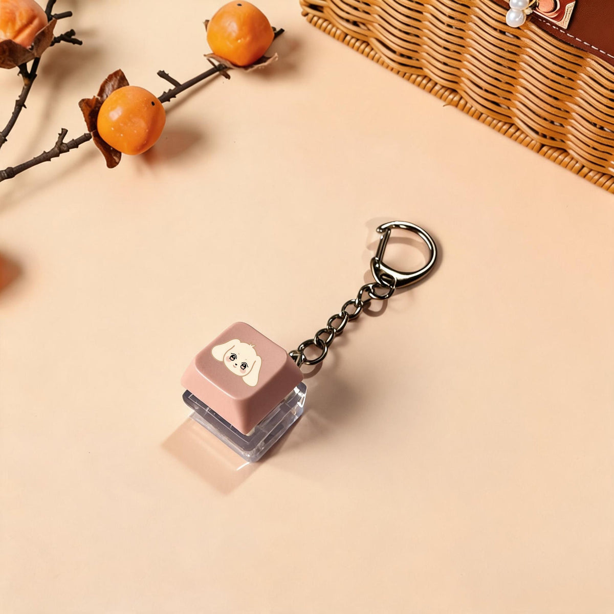 [NEW] Ateez Aniteez Luminous Keycap Keychain
