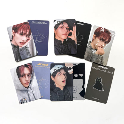 [NEW] Ateez Golden Hour Part 4 Photocards (By Member)