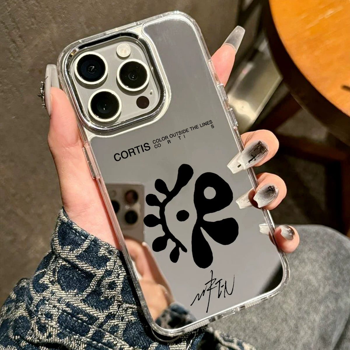 CORTIS logo phone case