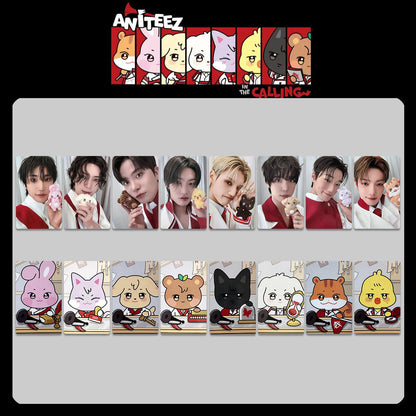 [NEW] Ateez Aniteez In The Calling Photocards 8PCS