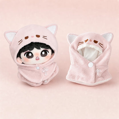 Cat Ear Cape for 10cm Plush