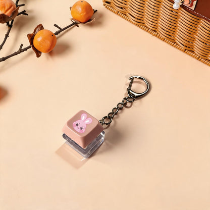 [NEW] Ateez Aniteez Luminous Keycap Keychain