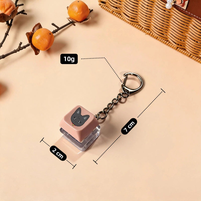 [NEW] Ateez Aniteez Luminous Keycap Keychain
