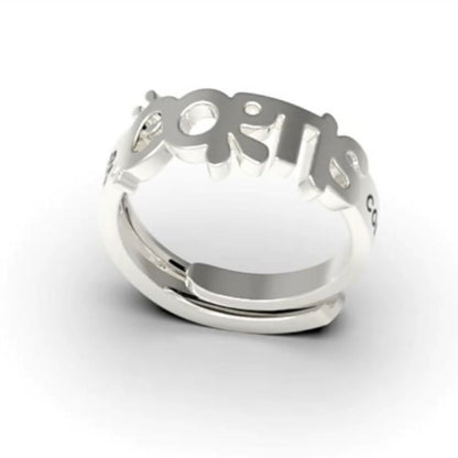 CORTIS logo ring worn