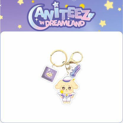 [NEW] Ateez Aniteez In Dreamland Double Pendant Keychain