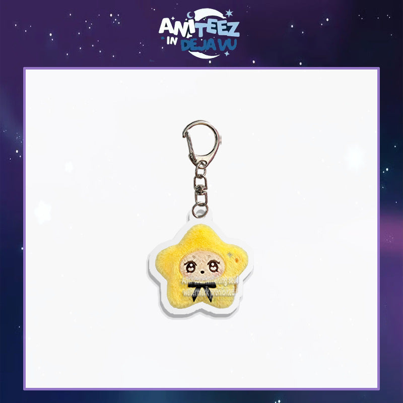 [NEW] Ateez Aniteez In Deja Vu Star Acrylic Keychain
