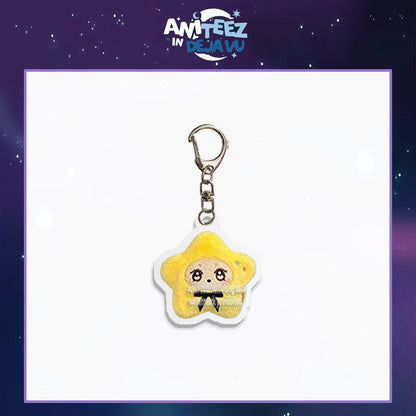 [NEW] Ateez Aniteez In Deja Vu Star Acrylic Keychain